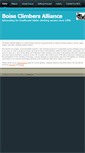 Mobile Screenshot of boiseclimbers.org
